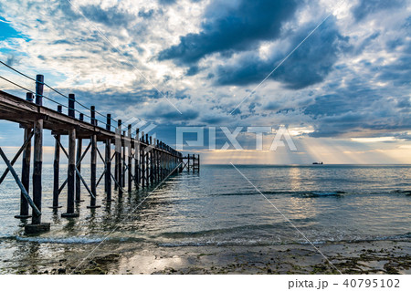 ザンジバルの夕方(タンザニア、ザンジバル) 40795102