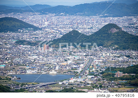 高松市市街地（国分寺町方面） 40795816