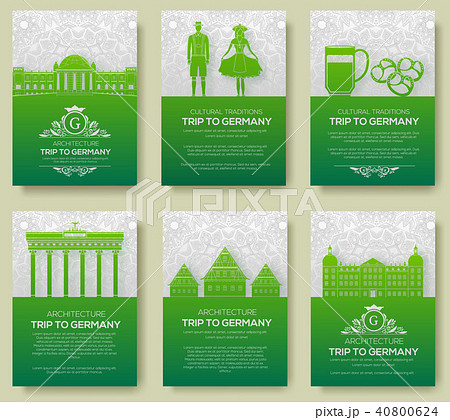Germany country ornament illustration concept. 40800624