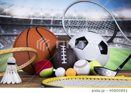 Sport, a lot of balls and stuff Sport, a lot of balls and stuff 40800891