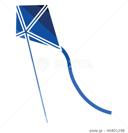 Kite in sky icon 40801296