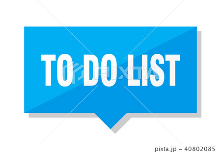 to do list price tag 40802085