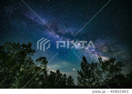 乗鞍高原　天の川 40802863