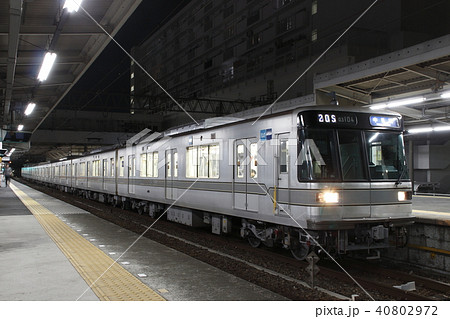 H 東京メトロ日比谷線03系 長野電鉄譲渡車 の写真素材