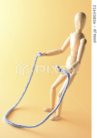 縄跳び～色背景～ 40803452