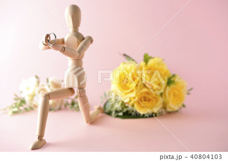 プロポーズ~結婚してください~花束 プロポーズ~結婚してください~花束 40804103