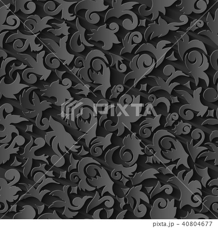 3d seamless pattern abstract ornament illustratiot 40804677