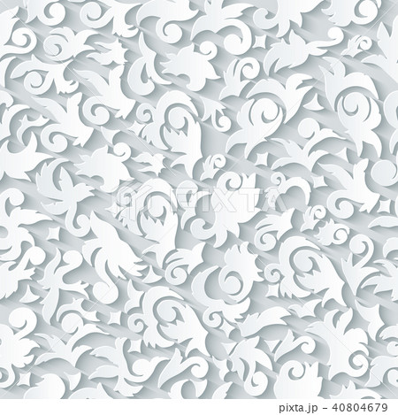 3d seamless pattern abstract ornament illustratiot 40804679