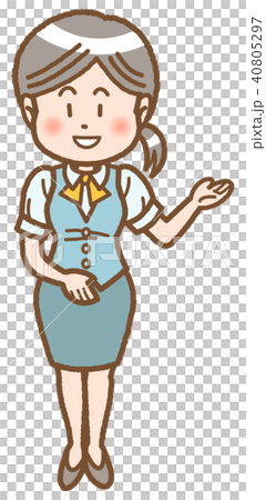 接客のお仕事(女性) 接客のお仕事(女性) 40805297