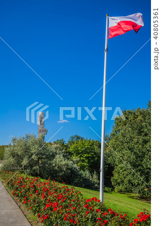 Westerplatte. Monument commemorating first battle 40805361