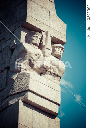 Westerplatte. Monument commemorating first battle 40805369