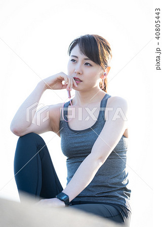 スポーツ 女性 スポーツ 女性 40805443