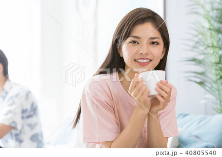 リラックスした女性 40805540