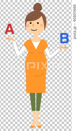 孕婦前媽媽比較 孕婦前媽媽比較 40805666