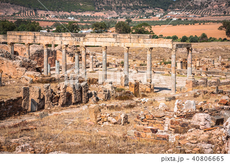 Thuburbo majus, Tunisia a few of the remaining  40806665