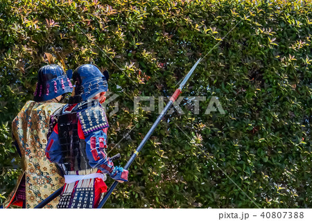 武者行列　samurai 40807388