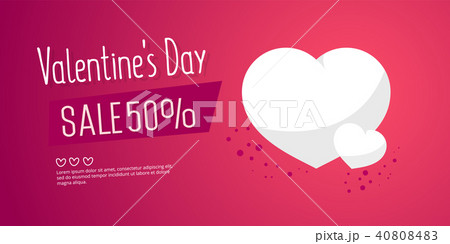 Illustration of love and valentine day. 40808483