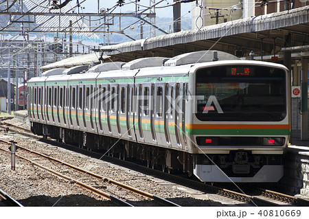 高崎駅に現る、高崎線E231系5両（回送） 40810669