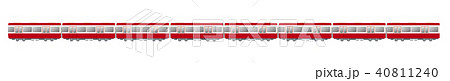 京急線　赤　電車　イラスト　京急 40811240