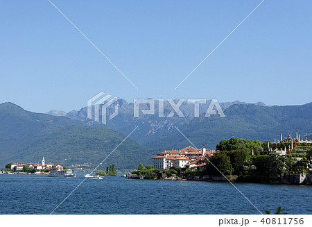 コモ湖遊覧　北イタリア　海外旅行 40811756