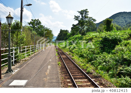 新潟　JR磐越西線咲花駅 40812415