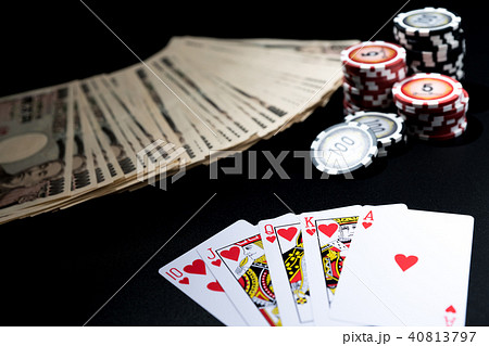 ギャンブル カジノ イメージの写真素材