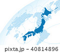 ビジネス　日本　グローバル　経済　世界地図　日本地図　世界販売 40814896