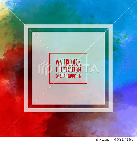 Vector background. Hand drawn watercolor textures. Vector background. Hand drawn watercolor textures. 40817166