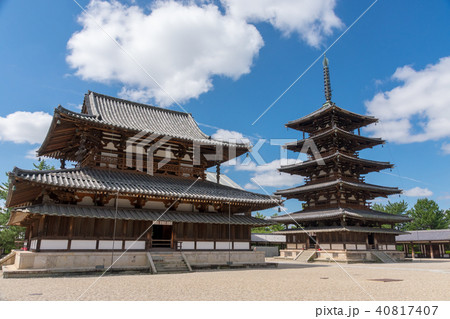 奈良の法隆寺 40817407