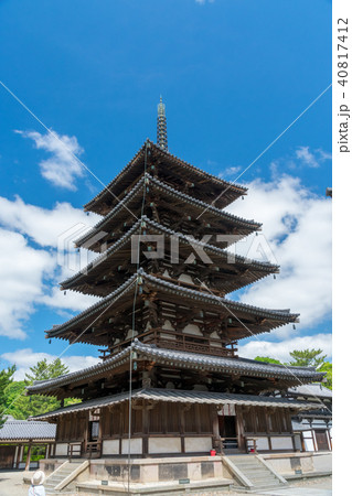 奈良の法隆寺 40817412