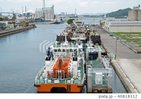 坂出西運河の景色 坂出西運河の景色 40818312