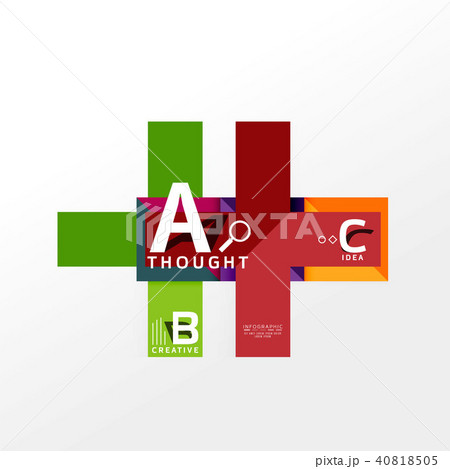 Infographic option banner 40818505