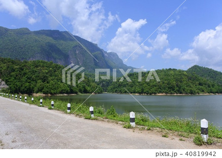 River Moutain Dam Nature View 40819942