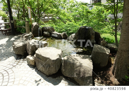 ナワテ通り 若がえりの水 松本市 ナワテ通り 若がえりの水 松本市 40823598