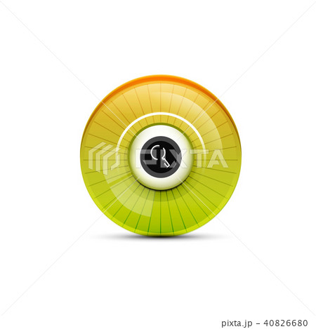 Search magnifyier web button, magnify icon. Modern magnifying glass sign, web site design or mobile 40826680