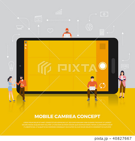 Flat design concept illustrations. Flat design concept illustrations. 40827667