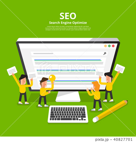 Flat design concept illustrations. 40827701
