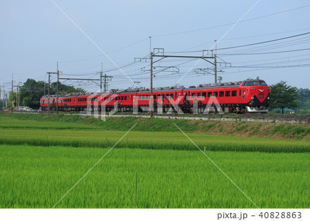 485系あかべぇ車による特急あいづ号 40828863