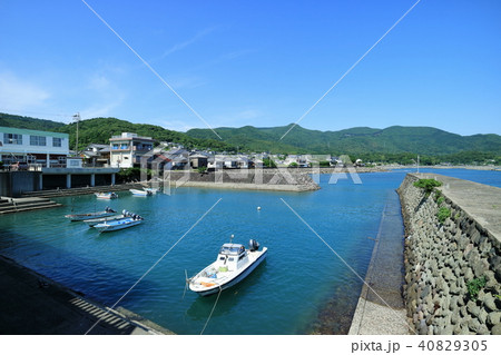 薩摩藩英国留学生記念館から見る羽島の街並み 40829305