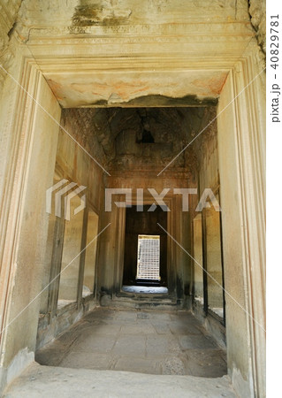 カンボジア王国アンコール・ワット内での風景 40829781