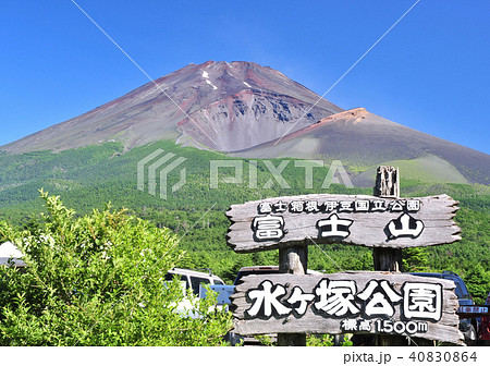 水ヶ塚公園からの富士山-3743 40830864