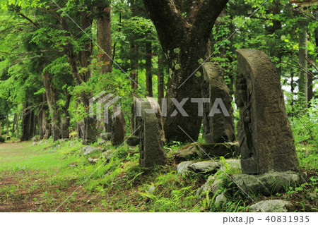 観音原石仏群　白馬村 40831935