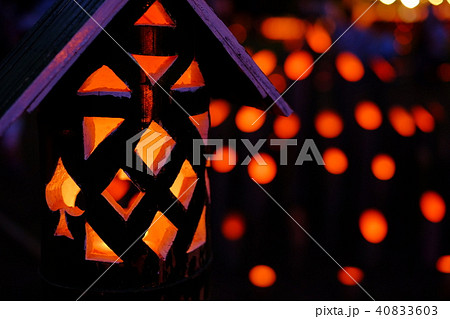 竹灯籠の夕べ 竹灯籠の夕べ 40833603