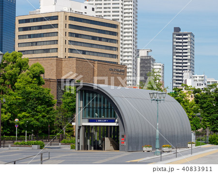 大阪中之島 京阪電車なにわ橋駅 40833911