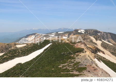 安達太良山の山頂からの眺め 安達太良山の山頂からの眺め 40834271