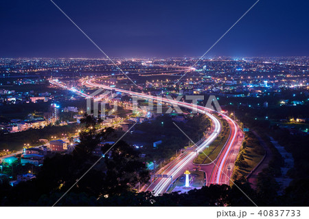宜蘭県の夜景 宜蘭県の夜景 40837733