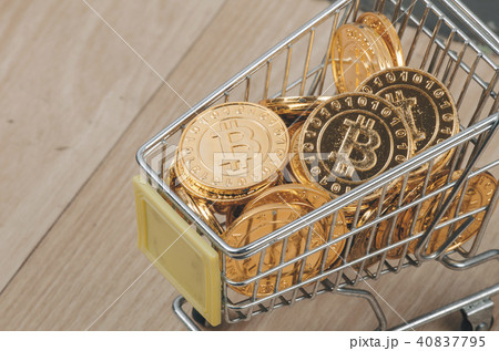 huge stack physical version of golden Bitcoin huge stack physical version of golden Bitcoin 40837795