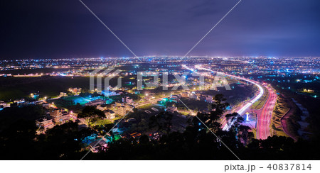 宜蘭県の夜景 宜蘭県の夜景 40837814