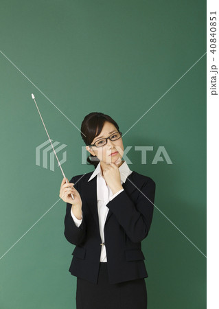 女性教師イメージ　　　　　　　　　　　　　　　　　　　 　　　　　　　　　　　　　　　　 40840851