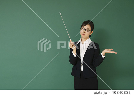 女性教師イメージ　　　　　　　　　　　　　　　　　　　　 　　　　　　　　　　　　　　　　 40840852